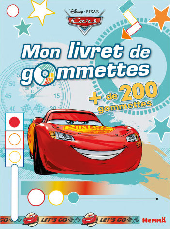 Cars Mon Livret De Gommettes Flash Mcqueen Collectif Hemma